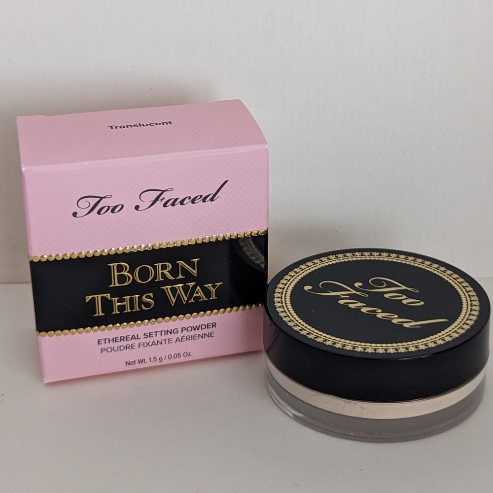 Too Faced Born This Way Ethereal Setting Powder - Translucent, travel size